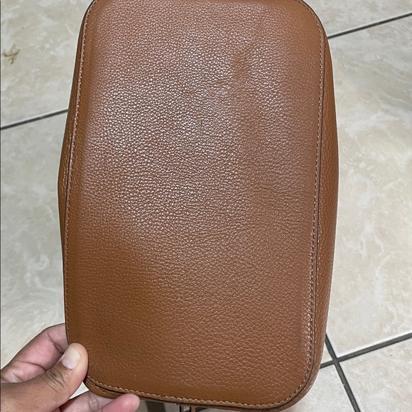 Kate Spade Pebbled Leather Bucket Bag in Tan - Picture 11 of 11